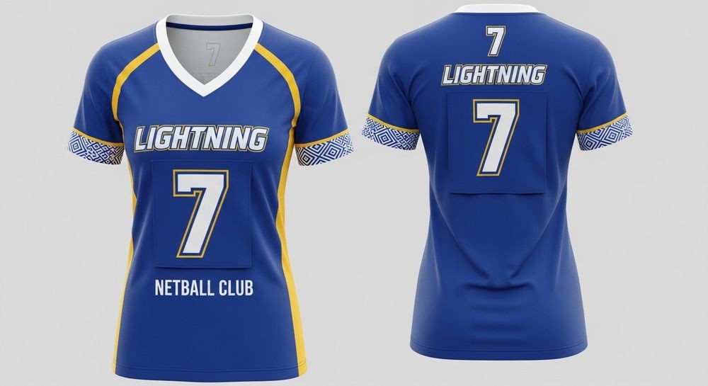 Custom Netball Sublimation Uniform SI-442 in Netball collection by Shirtify International