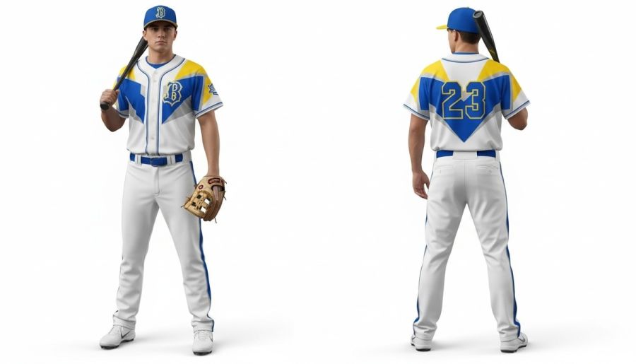 Custom Baseball Uniform Set SI-2105 - Professional Sportswear Manufacturer