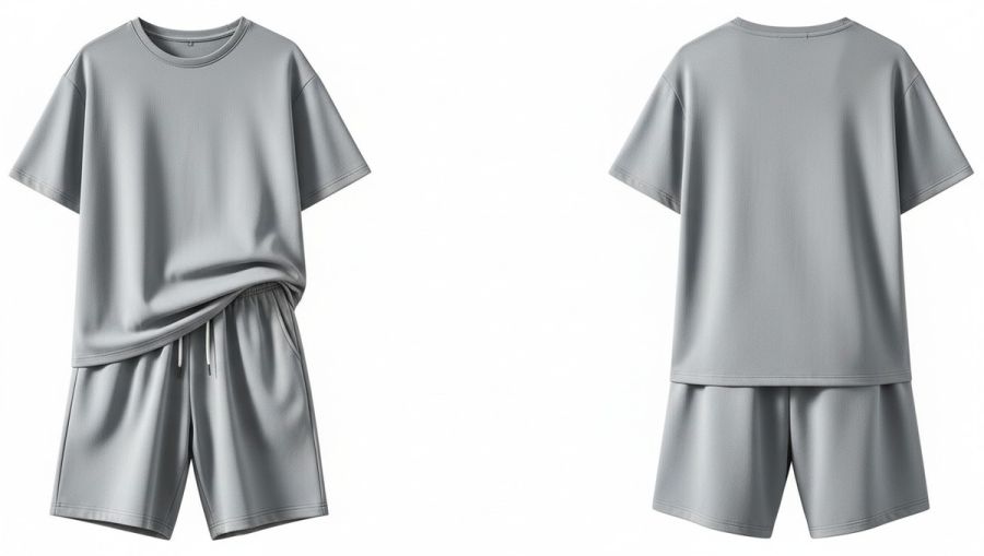 Custom Casual Short Set SI-4002 - Professional Sportswear Manufacturer