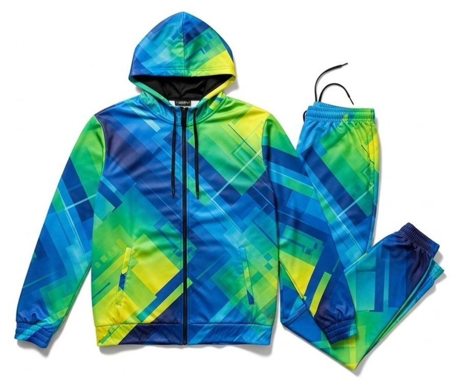 Custom Custom Printed Tracksuit SI-3903 - Professional Sportswear Manufacturer