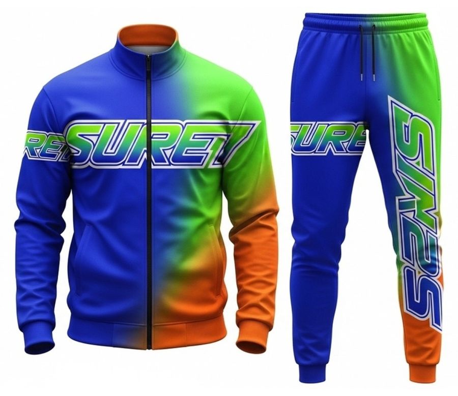 Custom Custom Printed Tracksuit SI-3904 - Professional Sportswear Manufacturer