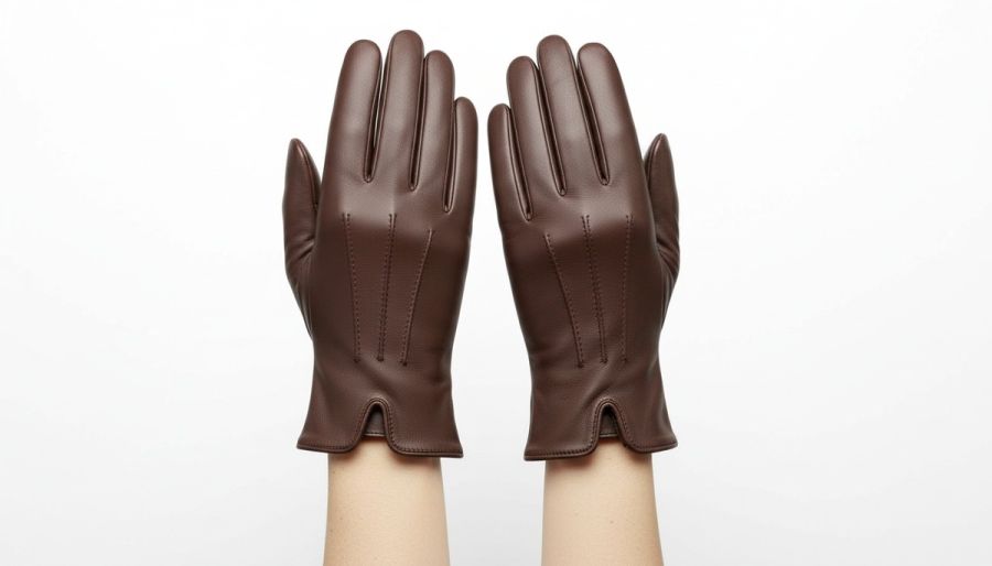 Custom Fashion Leather Gloves SI-8364 - Professional Sportswear Manufacturer