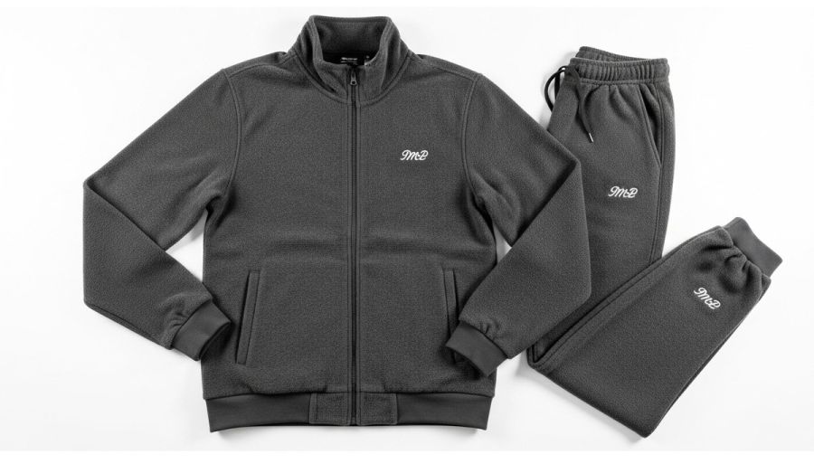 Custom Fleece Tracksuit SI-3502 - Professional Sportswear Manufacturer