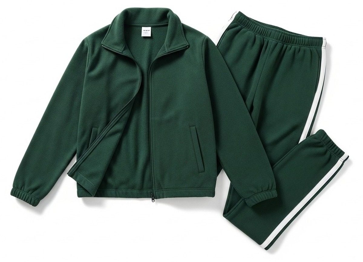 Custom Fleece Tracksuit SI-3506 - Professional Sportswear Manufacturer