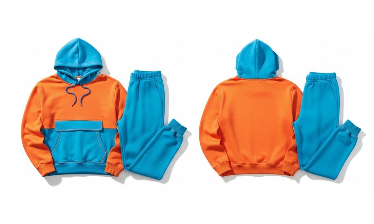 Custom Fleece Tracksuit SI-3512 - Professional Sportswear Manufacturer