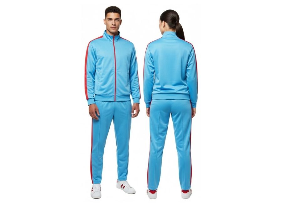 Custom Full-Zip Tracksuit SI-3002 - Professional Sportswear Manufacturer
