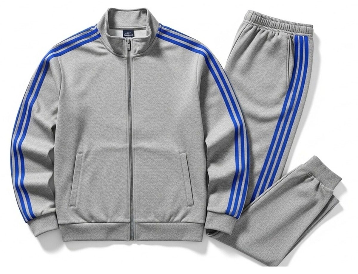 Custom Full-Zip Tracksuit SI-3004 - Professional Sportswear Manufacturer