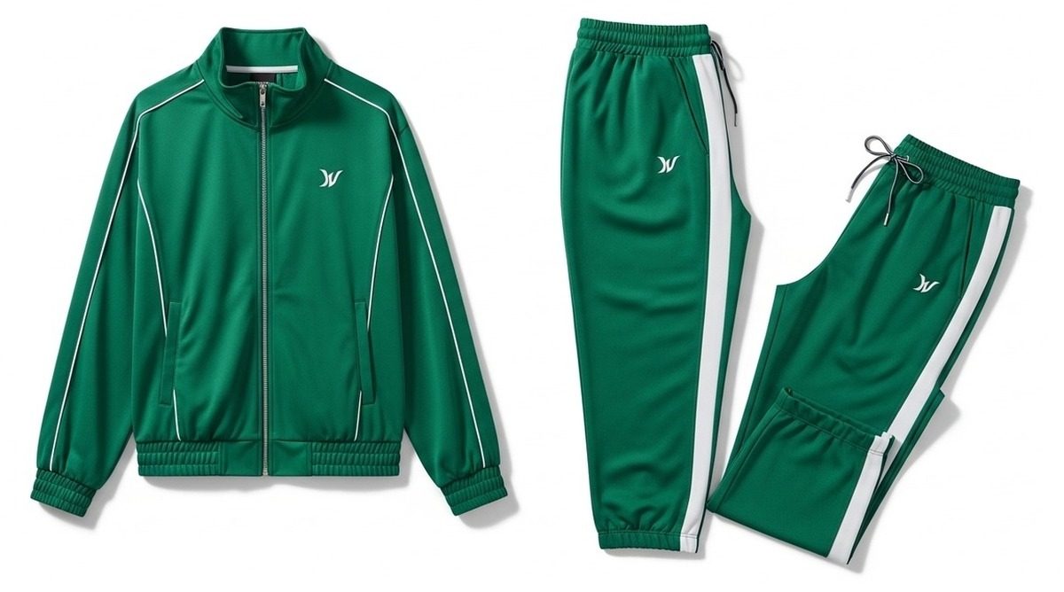 Custom Full-Zip Tracksuit SI-3006 - Professional Sportswear Manufacturer
