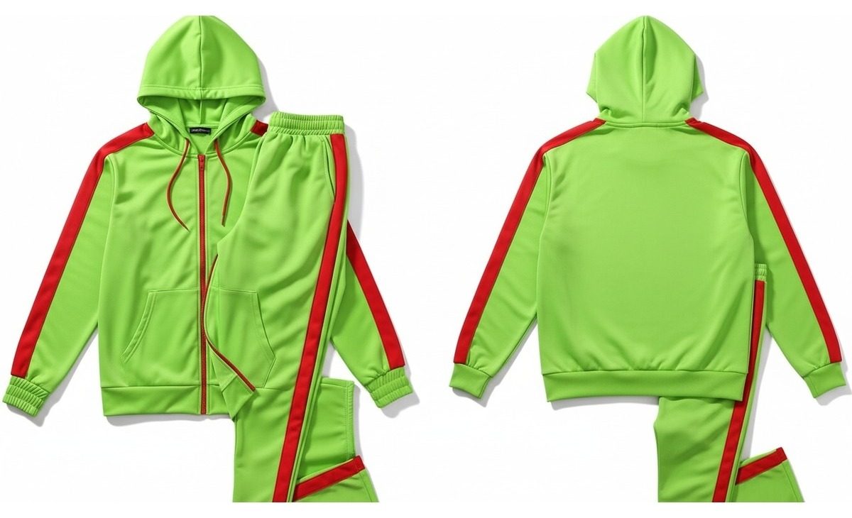 Custom Full-Zip Tracksuit SI-3008 - Professional Sportswear Manufacturer