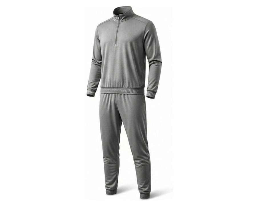 Custom Half-Zip Tracksuit SI-3104 - Professional Sportswear Manufacturer