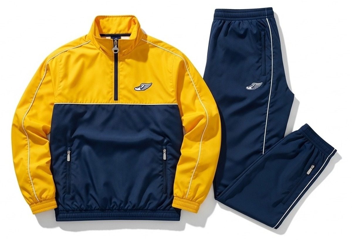 Custom Half-Zip Tracksuit SI-3110 - Professional Sportswear Manufacturer