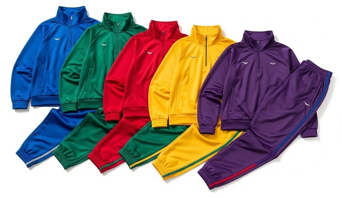Custom Half-Zip Tracksuit SI-3111 - Professional Sportswear Manufacturer