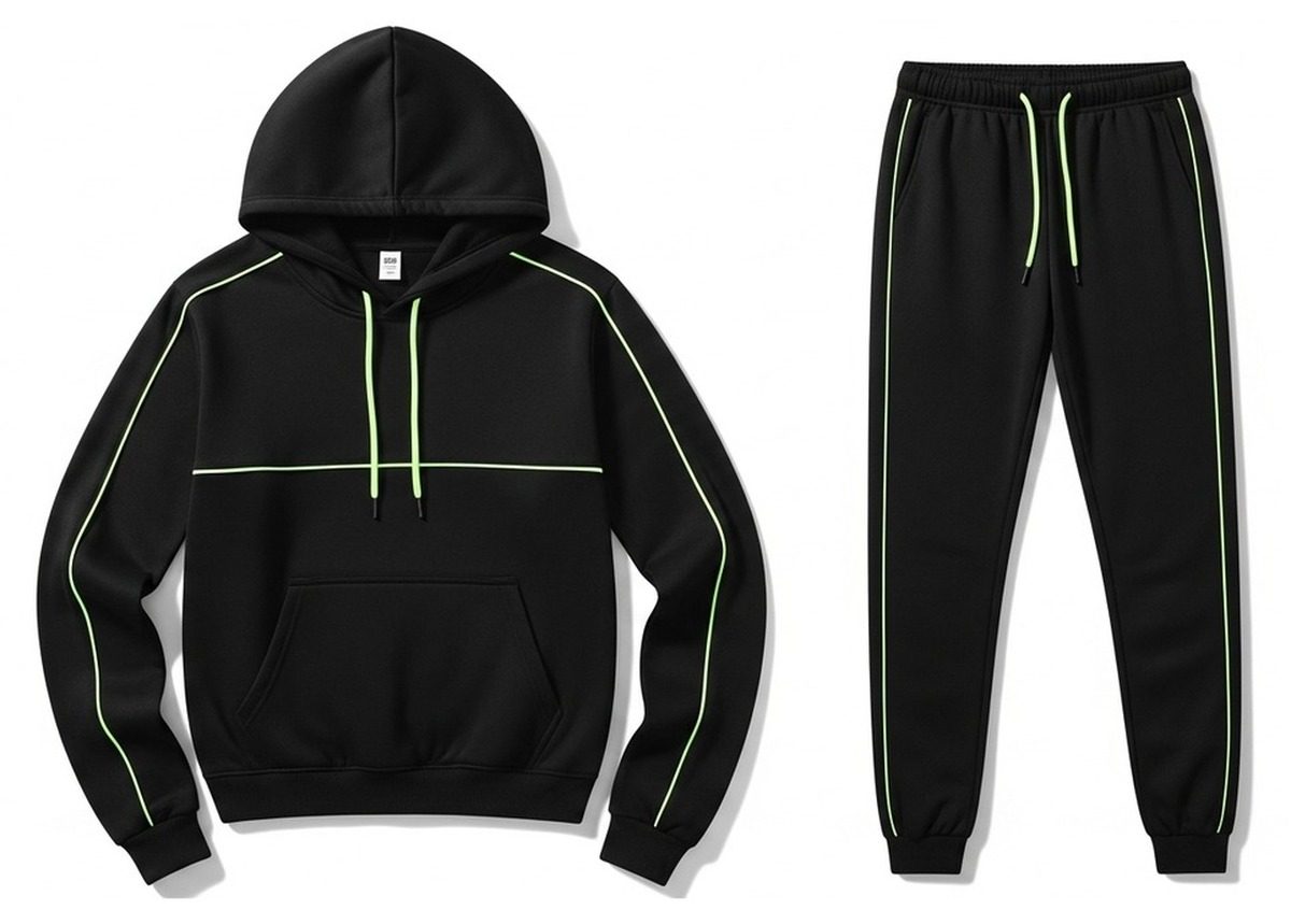 Custom Hooded Tracksuit SI-3602 - Professional Sportswear Manufacturer