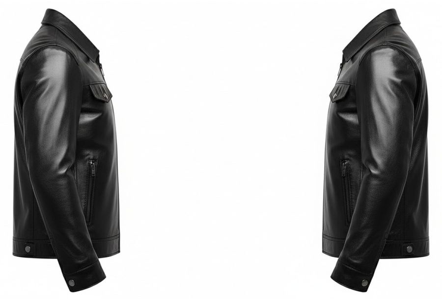Custom Leather Jacket SI-8002 - Professional Sportswear Manufacturer