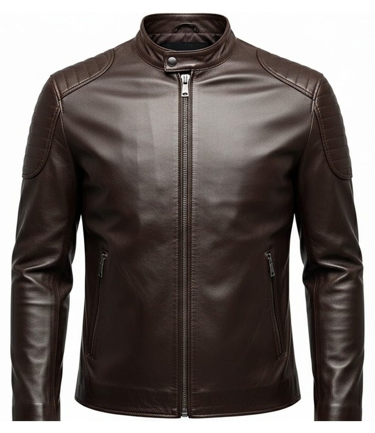 Custom Leather Jacket SI-8012 - Professional Sportswear Manufacturer