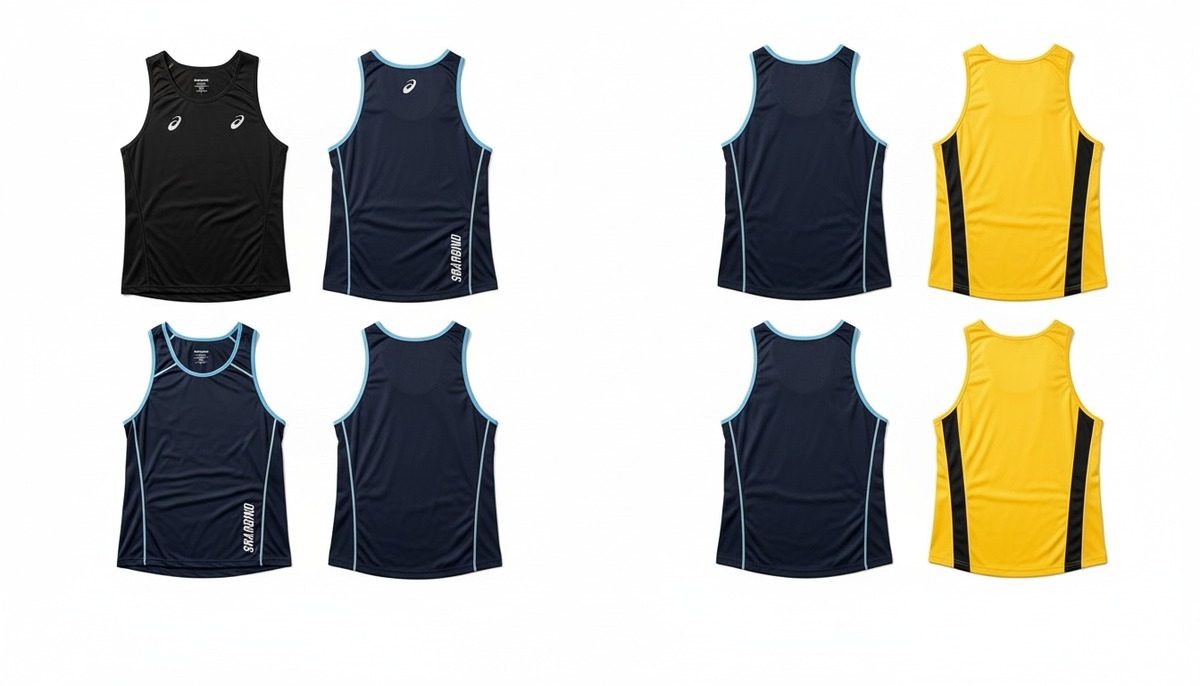 Custom Running Singlet SI-2408 - Professional Sportswear Manufacturer