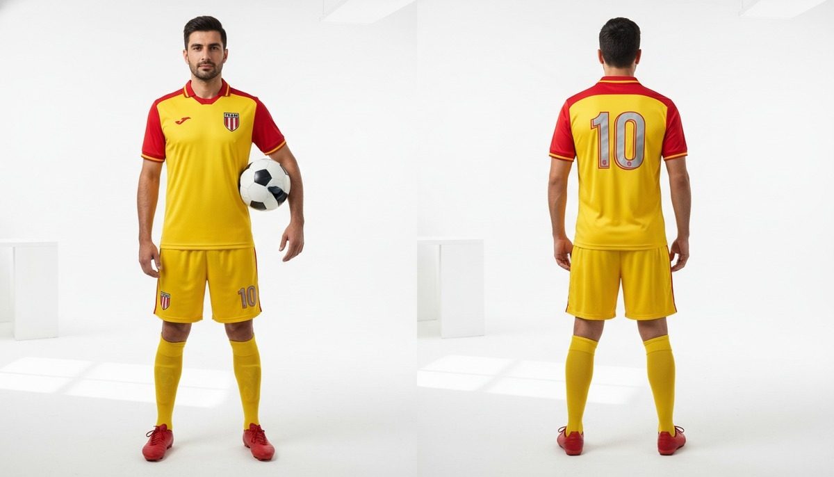 Custom Soccer Kit Uniform SI-2011 - Professional Sportswear Manufacturer