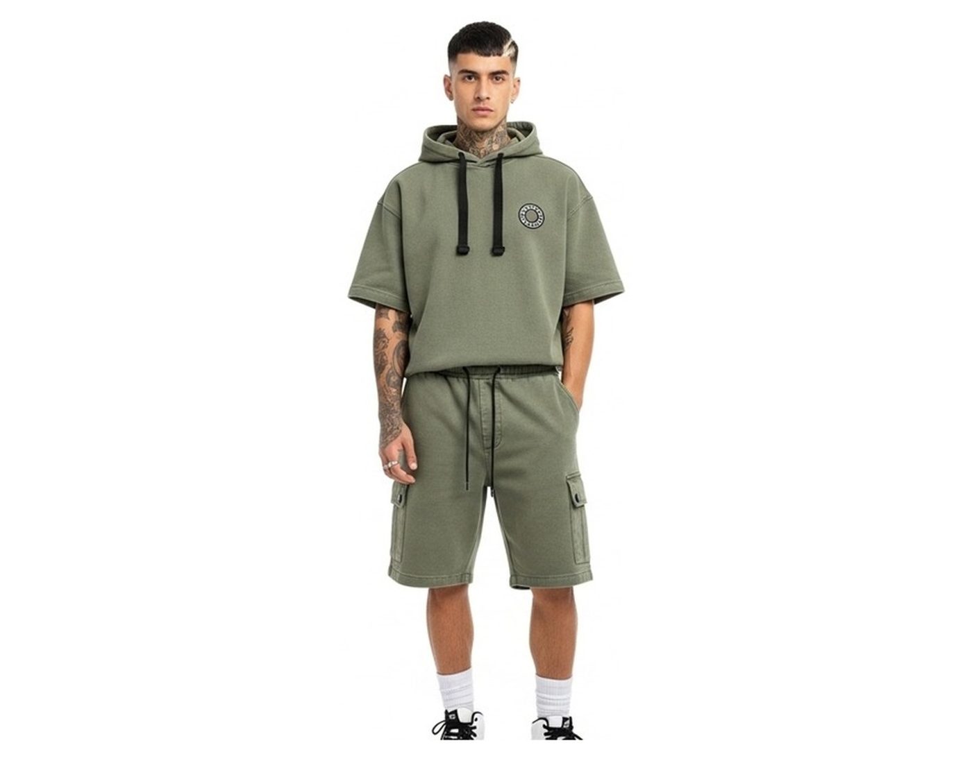 Custom Streetwear Short Set SI-4104 - Professional Sportswear Manufacturer