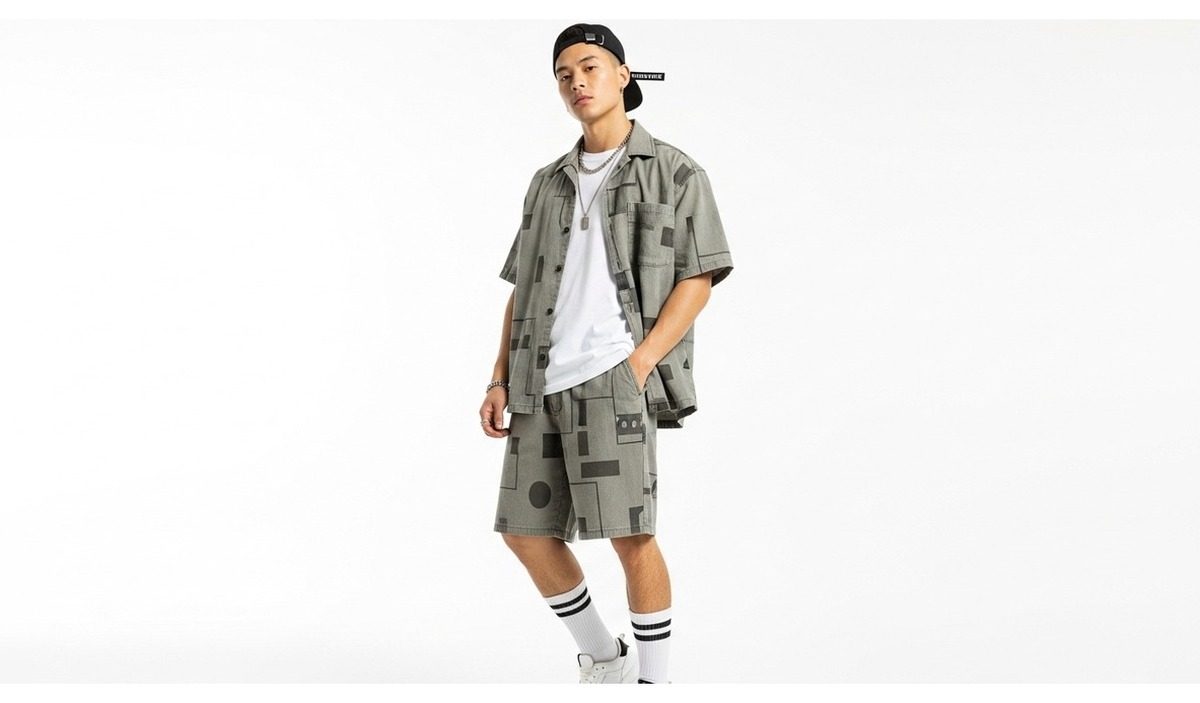 Custom Streetwear Short Set SI-4105 - Professional Sportswear Manufacturer