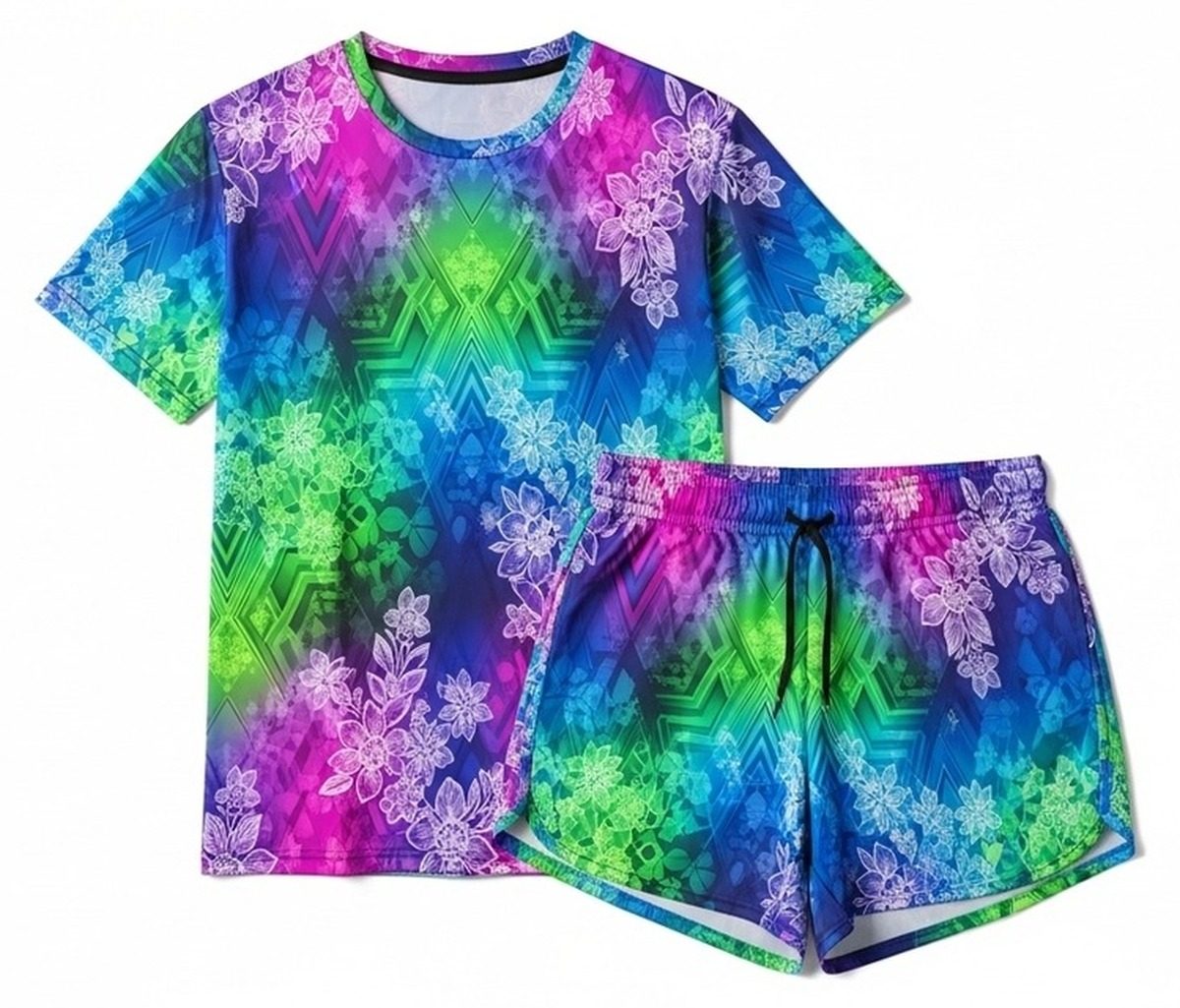 Custom Sublimation Short Set SI-4507 - Professional Sportswear Manufacturer