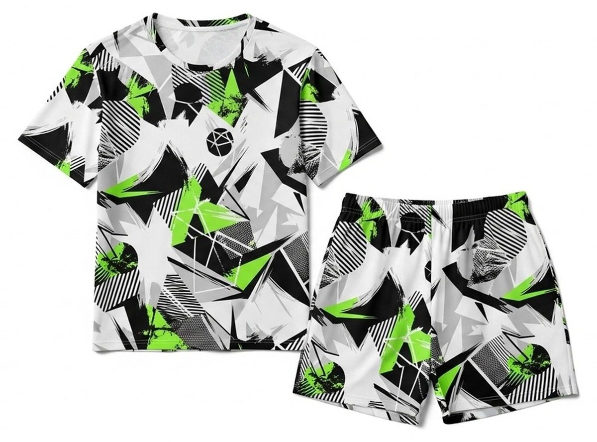 Custom Sublimation Short Set SI-4512 - Professional Sportswear Manufacturer