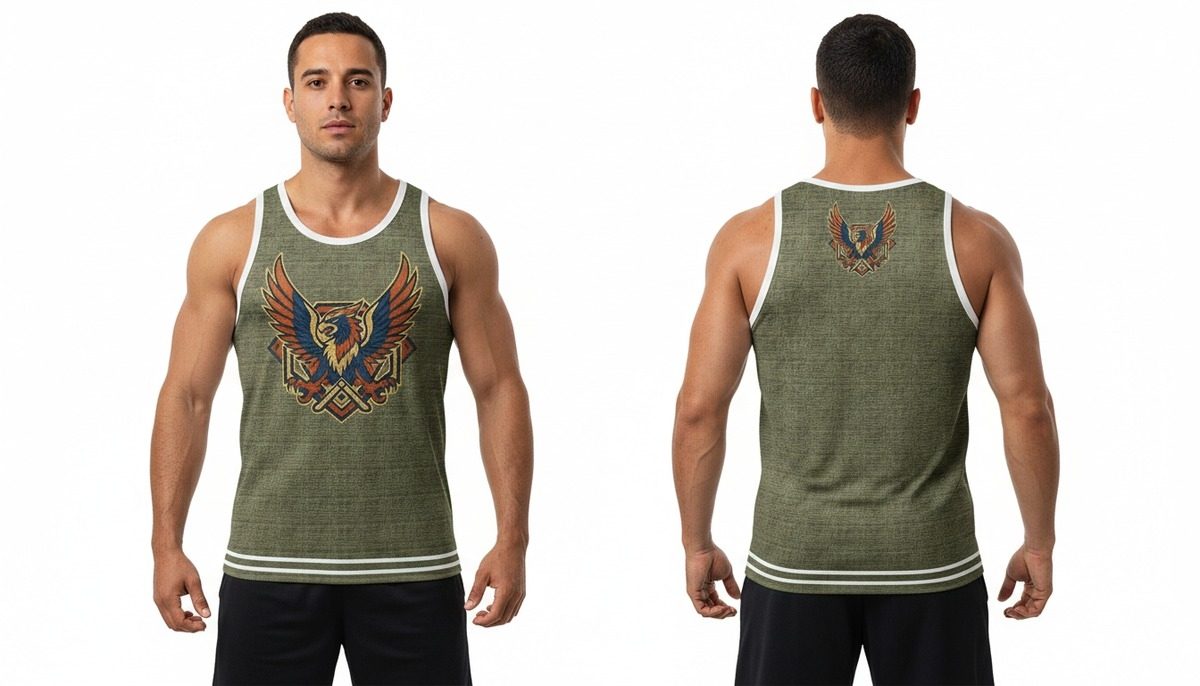 Custom Tank Top SI-1806 - Professional Sportswear Manufacturer