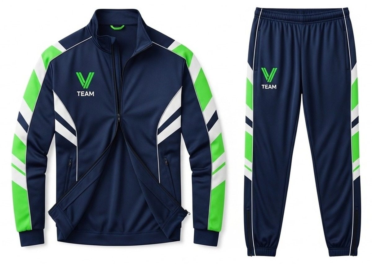 Custom Teamwear Tracksuit SI-3410 - Professional Sportswear Manufacturer