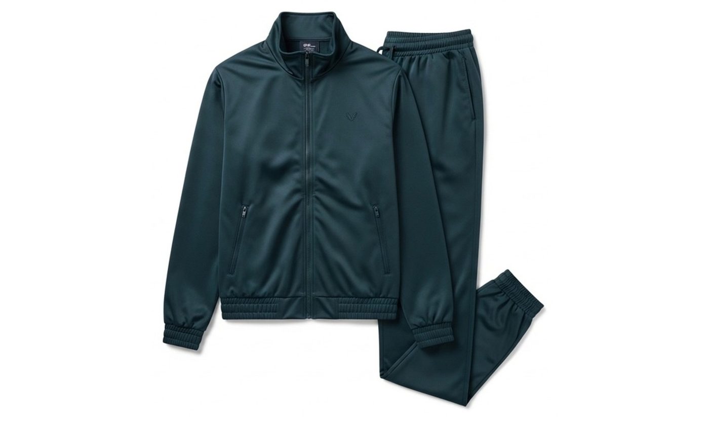 Custom Two-Piece Tracksuit SI-3203 - Professional Sportswear Manufacturer