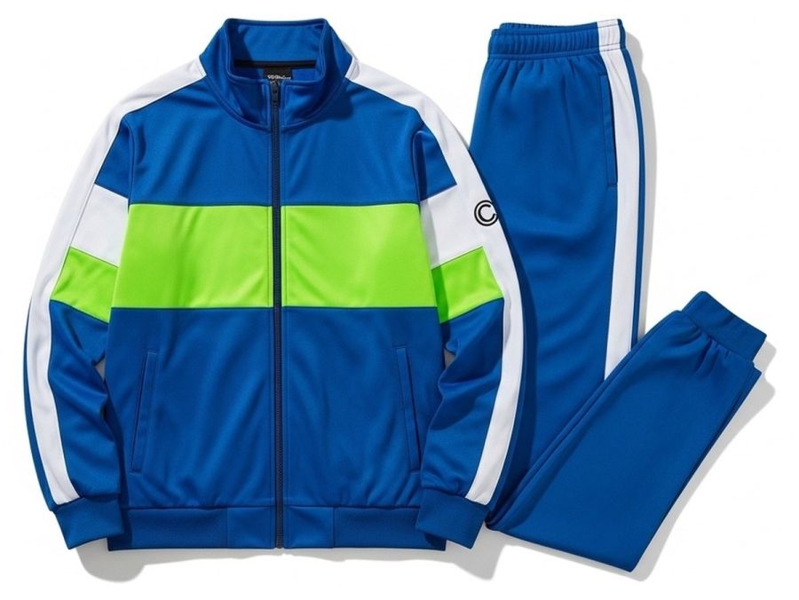Custom Two-Piece Tracksuit SI-3205 - Professional Sportswear Manufacturer