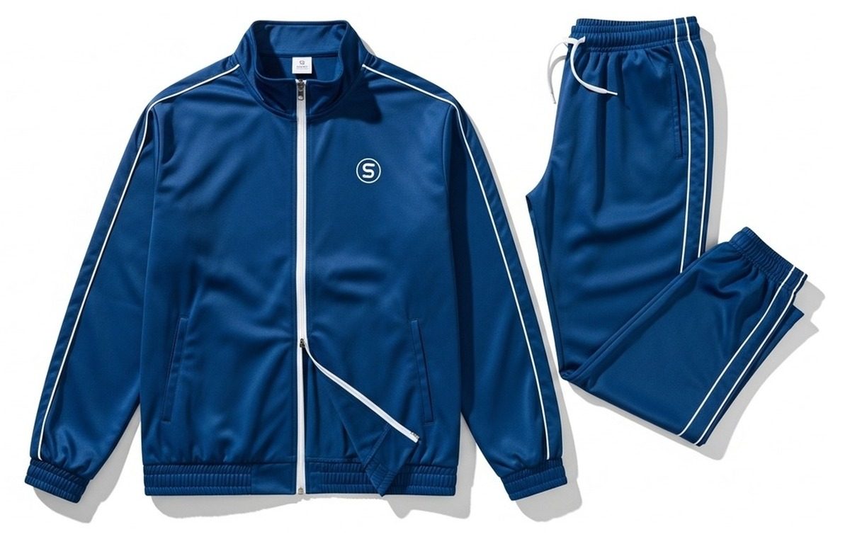 Custom Two-Piece Tracksuit SI-3207 - Professional Sportswear Manufacturer