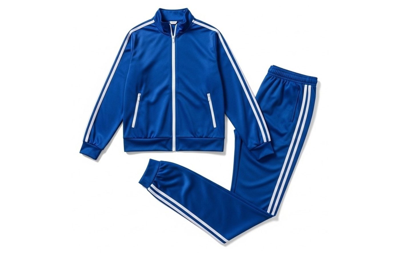 Custom Two-Piece Tracksuit SI-3208 - Professional Sportswear Manufacturer
