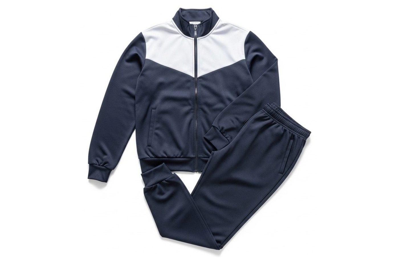 Custom Two-Piece Tracksuit SI-3210 - Professional Sportswear Manufacturer