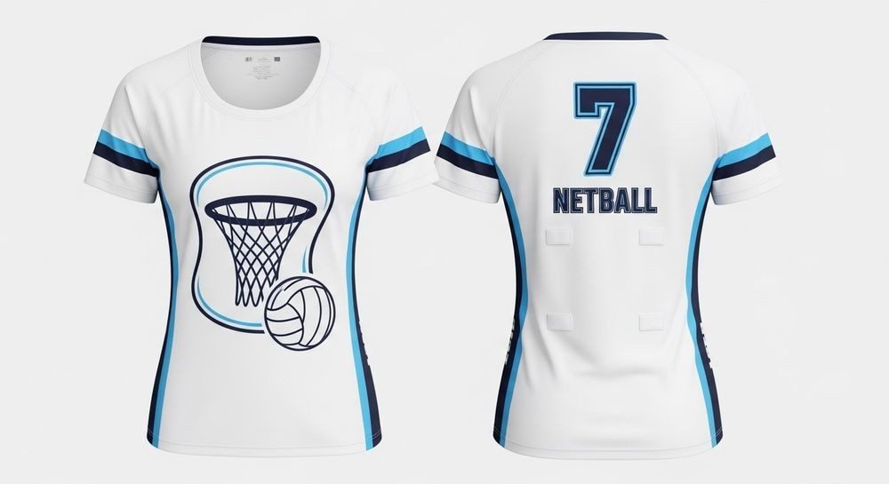 Custom Netball Sublimation Uniform SI-450 - Professional Sportswear Manufacturer