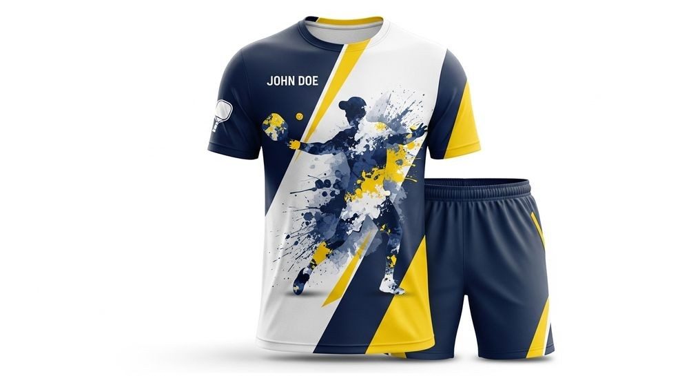 Custom Pickleball Sublimation Shirt SI-801 - Professional Sportswear Manufacturer