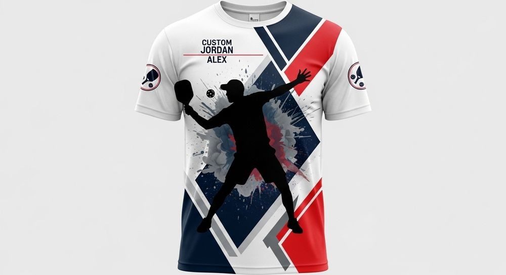 Custom Pickleball Sublimation Shirt SI-802 - Professional Sportswear Manufacturer